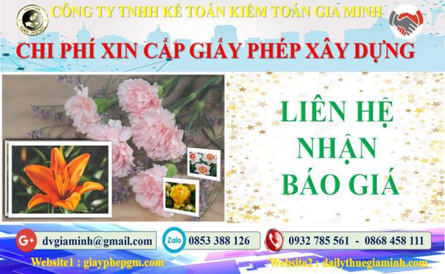 Bảng giá dịch vụ xin giấy phép xây dựng Huyện Ứng Hòa