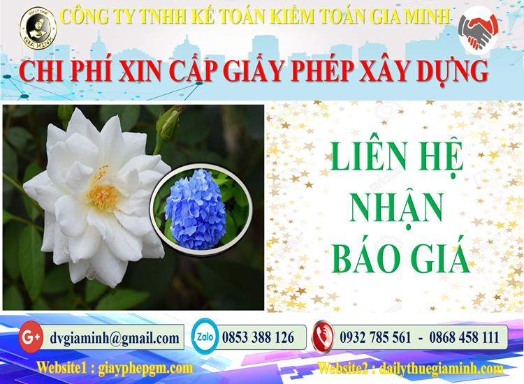 Bảng giá dịch vụ xin giấy phép xây dựng Lạng Sơn