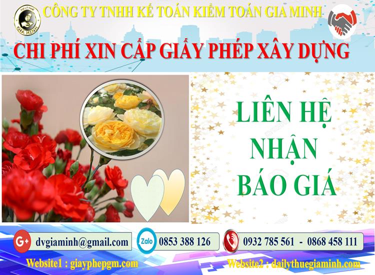 Bảng giá dịch vụ xin giấy phép xây dựng Lào Cai