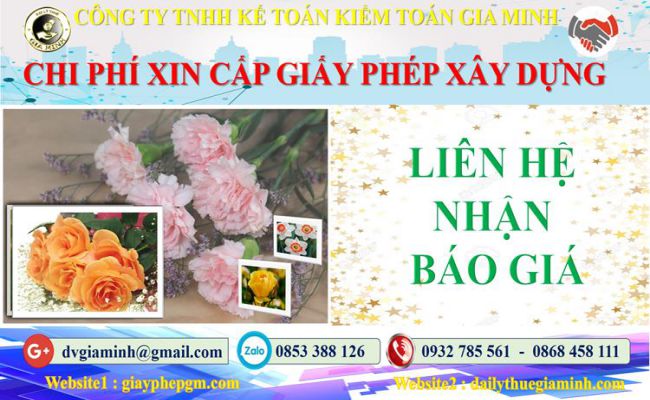 Bảng giá dịch vụ xin giấy phép xây dựng Nam Định