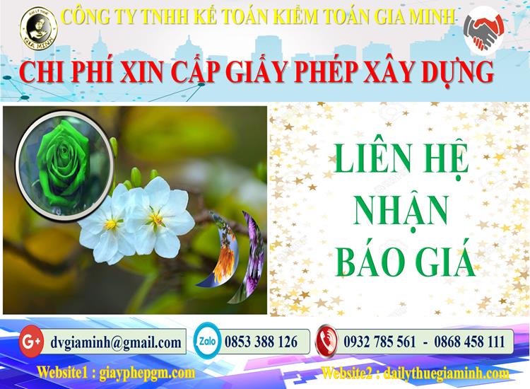 Bảng giá dịch vụ xin giấy phép xây dựng Ninh Thuận