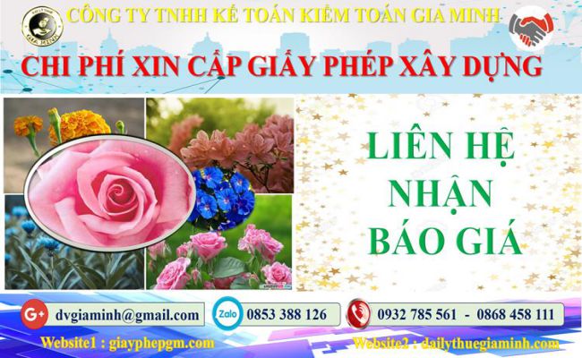Bảng giá dịch vụ xin giấy phép xây dựng Phú Thọ