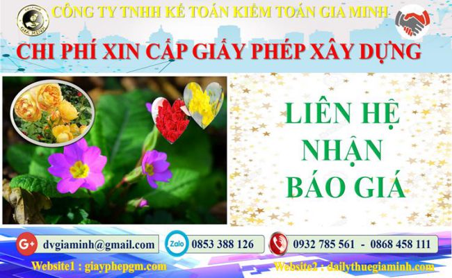 Bảng giá dịch vụ xin giấy phép xây dựng Quận 11
