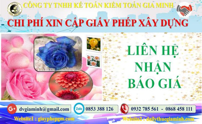 Bảng giá dịch vụ xin giấy phép xây dựng Quận 12