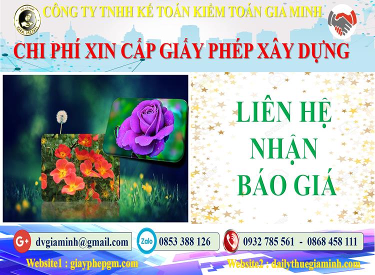 Bảng giá dịch vụ xin giấy phép xây dựng Quận Bình Thạnh