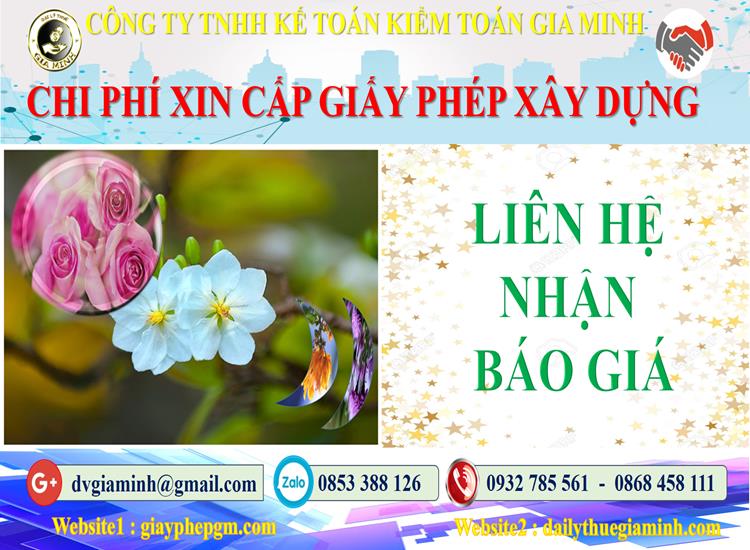Bảng giá dịch vụ xin giấy phép xây dựng Quận Bình Thủy