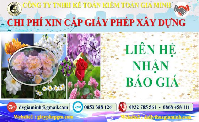 Bảng giá dịch vụ xin giấy phép xây dựng Quận Cái Răng