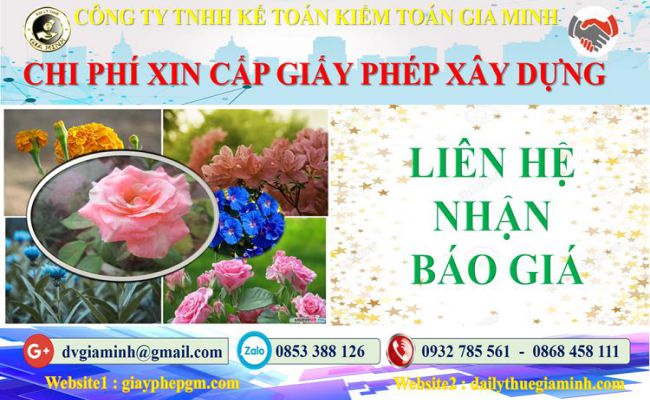 Bảng giá dịch vụ xin giấy phép xây dựng Quận Hai Bà Trưng