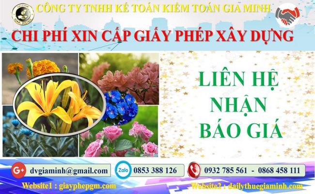 Bảng giá dịch vụ xin giấy phép xây dựng Quận Ninh Kiều