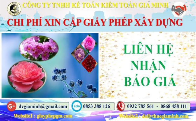 Bảng giá dịch vụ xin giấy phép xây dựng Quận Ô Môn