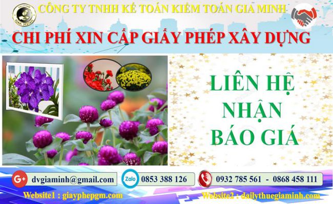 Bảng giá dịch vụ xin giấy phép xây dựng Quảng Nam