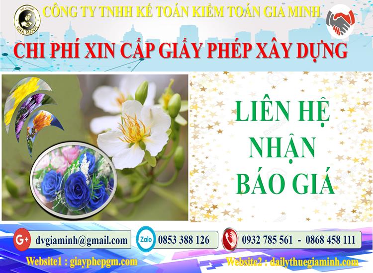 Bảng giá dịch vụ xin giấy phép xây dựng Quảng Ninh