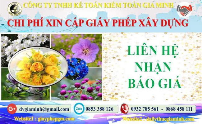 Bảng giá dịch vụ xin giấy phép xây dựng Thái Nguyên