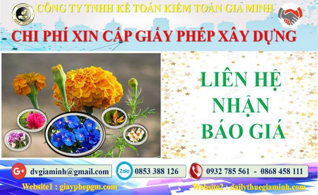 Bảng giá dịch vụ xin giấy phép xây dựng Thành Phố Huế