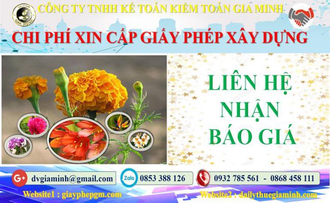 Bảng giá dịch vụ xin giấy phép xây dựng Thừa Thiên Huế