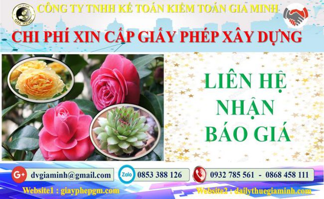 Bảng giá dịch vụ xin giấy phép xây dựng Vĩnh Long