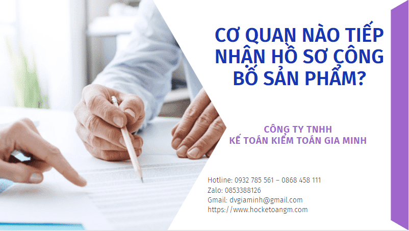 CƠ QUAN NÀO SẼ TIẾP NHẬN HỒ SƠ CÔNG BỐ SẢN PHẨM 1 Cơ quan nào tiếp nhận hồ sơ công bố sản phẩm