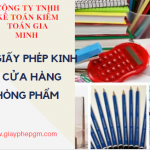 Đăng ký giấy phép kinh doanh cửa hàng văn phòng phẩm 6 Đăng ký giấy phép kinh doanh cửa hàng văn phòng phẩm ở đâu