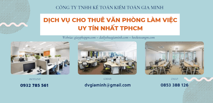 DỊCH VỤ CHO THUÊ VĂN PHÒNG LÀM VIỆC UY TÍN NHẤT TPHCM 4 Dịch vụ cho thuê văn phòng làm việc tại TPHCM