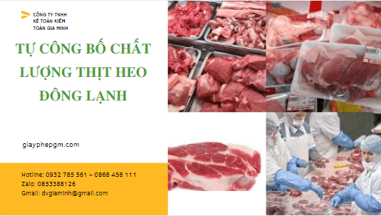 Tự Công Bố Chất Lượng Thịt Heo Đông Lạnh Như Thế Nào? Quy Trình Và Lưu Ý 7 Dịch vụ kiểm nghiệm chất lượng thịt heo đông lạnh