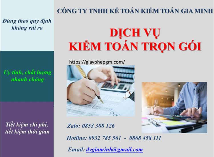 Dịch vụ kiểm toán trọn gói, uy tín giá rẻ cho doanh nghiệp 2022