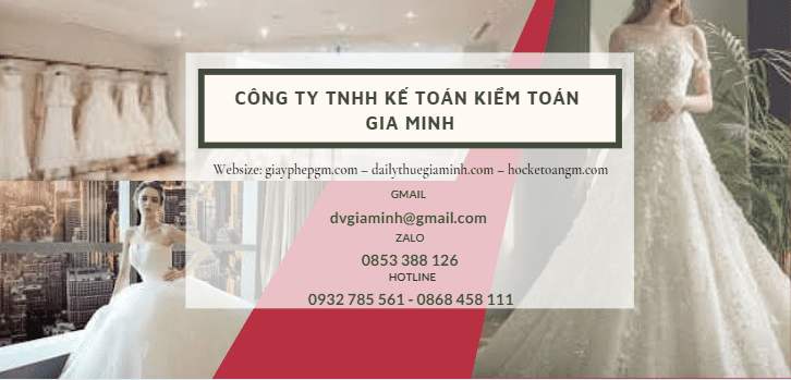 Quy định đăng ký kinh doanh cho thuê áo cưới 5 Hướng dẫn thủ tục đăng ký kinh doanh cho thuê áo cưới