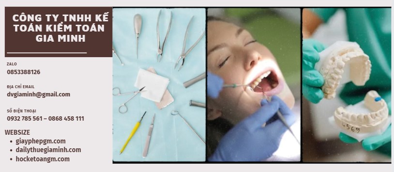 GIẤY PHÉP KINH DOANH NHA KHOA 11 Thủ tục xin giấy phép kinh doanh nha khoa