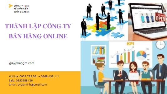 Thành lập công ty bán hàng online 5 Kinh nghiệm thành lập công ty bán hàng online