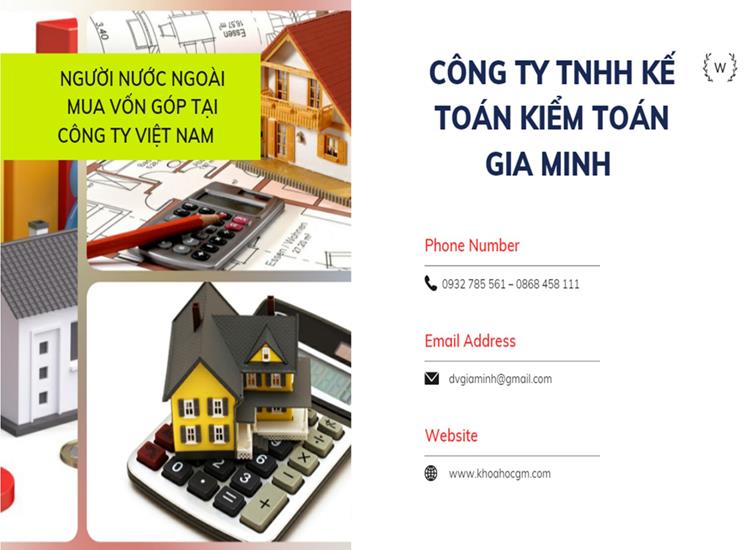 Người nước ngoài mua vốn góp công ty tại việt nam 4 Người nước ngoài mua vốn góp tại Việt Nam như thế nào?