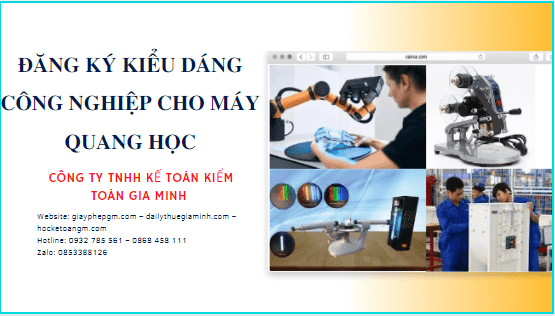 Đăng ký kiểu dáng công nghiệp cho máy quang học đúng quy trình và hợp pháp 11 Tại sao phải đăng ký kiểu dáng công nghiệp cho máy quang học