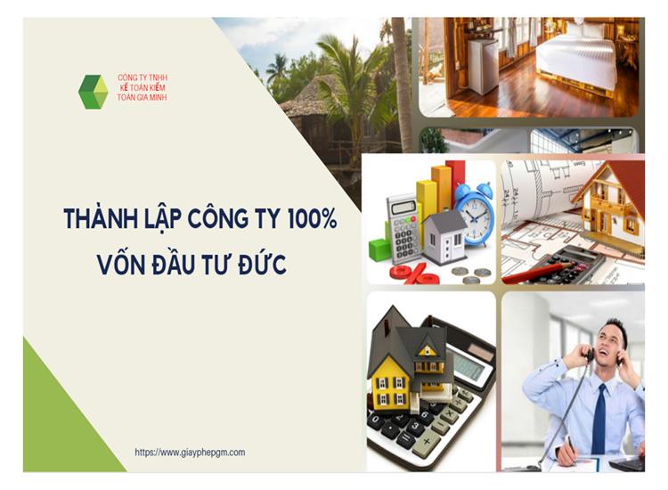 Thành Lập Công Ty 100% Vốn Đầu Tư Đức: Hướng Dẫn Chi Tiết và Thủ Tục Pháp Lý 9 đăng ký thành lập công ty 100% vốn đầu tư đức