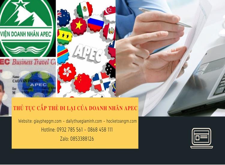 ĐĂNG KÝ CẤP THẺ ĐI LẠI CỦA DOANH NHÂN APEC