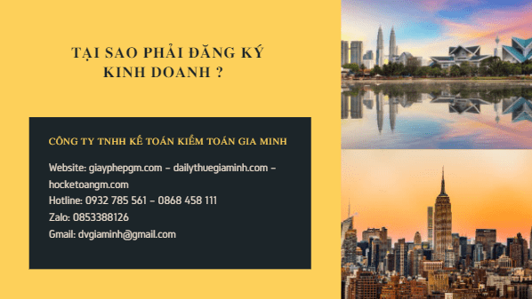 Tại sao phải đăng ký kinh doanh? 4 Thủ tục đăng ký kinh doanh
