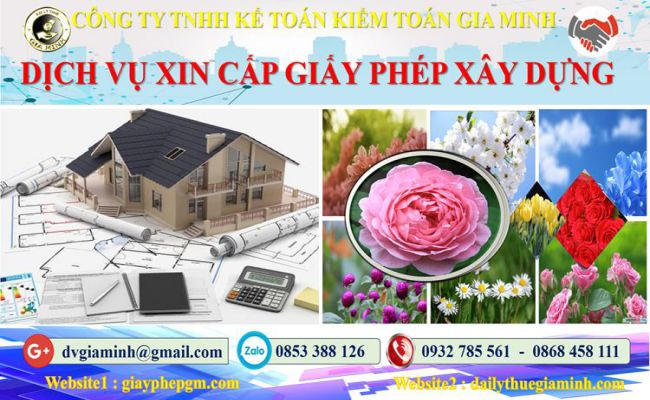 Dịch vụ xin giấy phép xây dựng tại Bạc Liêu