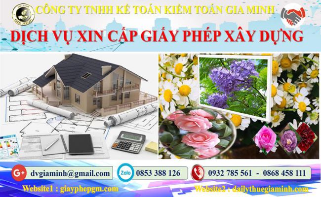Dịch vụ xin giấy phép xây dựng tại Cà Mau