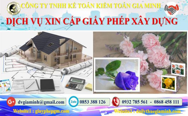 Dịch vụ xin giấy phép xây dựng tại Huyện Nhà Bè