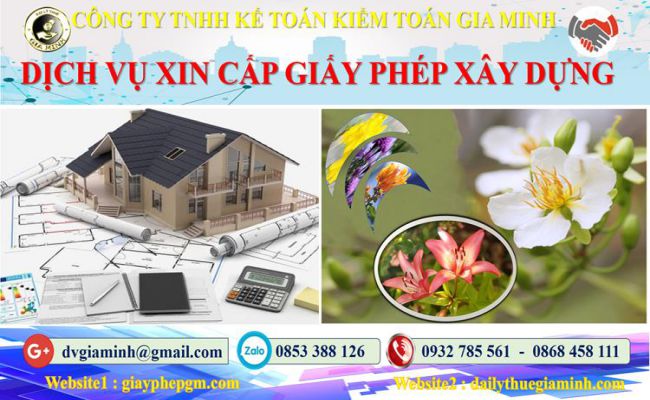 Dịch vụ xin giấy phép xây dựng tại Huyện Phong Điền