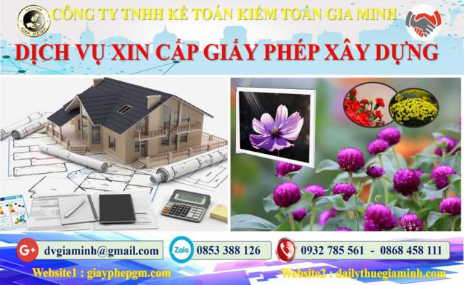 Dịch vụ xin giấy phép xây dựng tại Quận 8