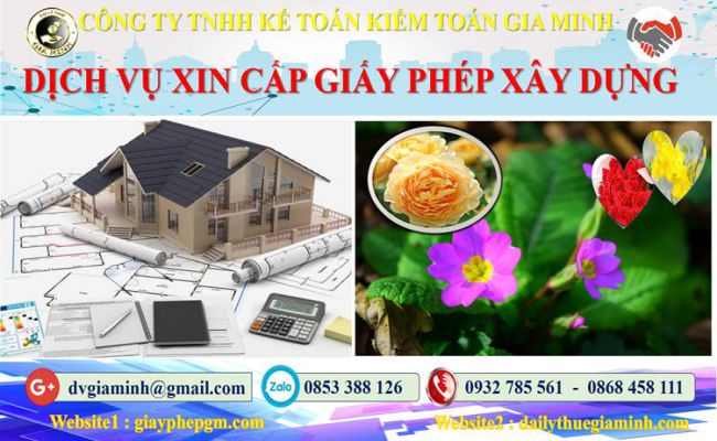 Dịch vụ xin giấy phép xây dựng tại Thị Xã Sơn Tây