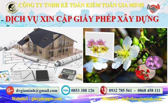 Dịch vụ xin giấy phép xây dựng tại TT Huế