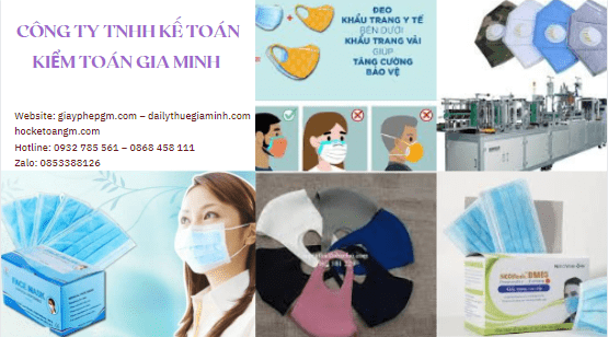 Đăng ký lưu hành sản phẩm khẩu trang tại việt nam 5 Thủ tục hồ sơ xin giấy phép lưu hành sản phẩm khẩu trang