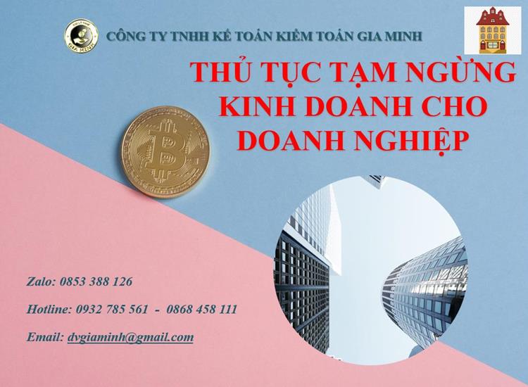 Thủ tục tạm ngừng kinh doanh cho doanh nghiệp tại TPHCM – Hướng dẫn chi tiết mới nhất 2025 1 THỦ TỤC TẠM NGỪNG KINH DOANH CHO DOANH NGHIỆP TPHCM