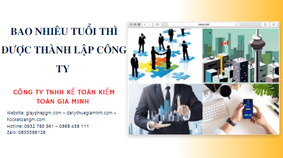 Thủ tục thành lập công ty