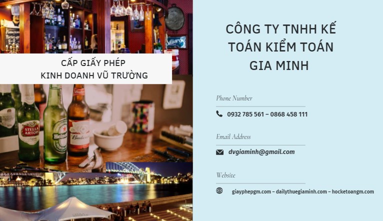 Giấy phép kinh doanh vũ trường 4 Thủ tục xin giấy phép kinh doanh dịch vụ vũ trường