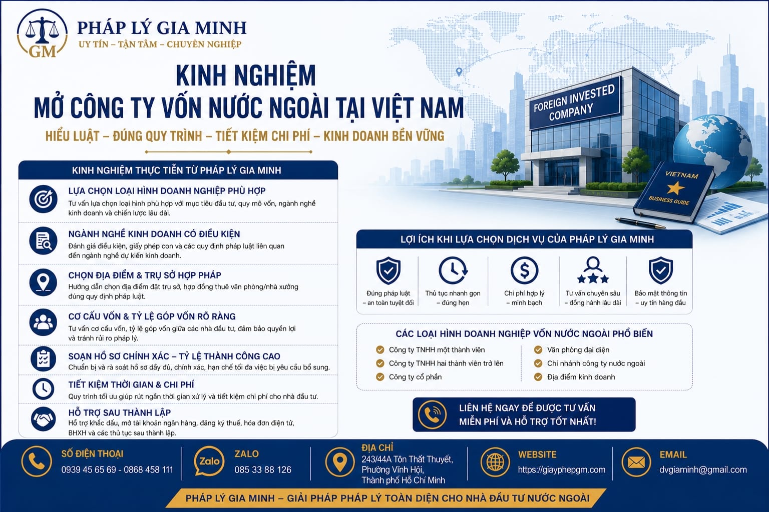 Kinh nghiệm mở công ty vốn nước ngoài tại Việt Nam