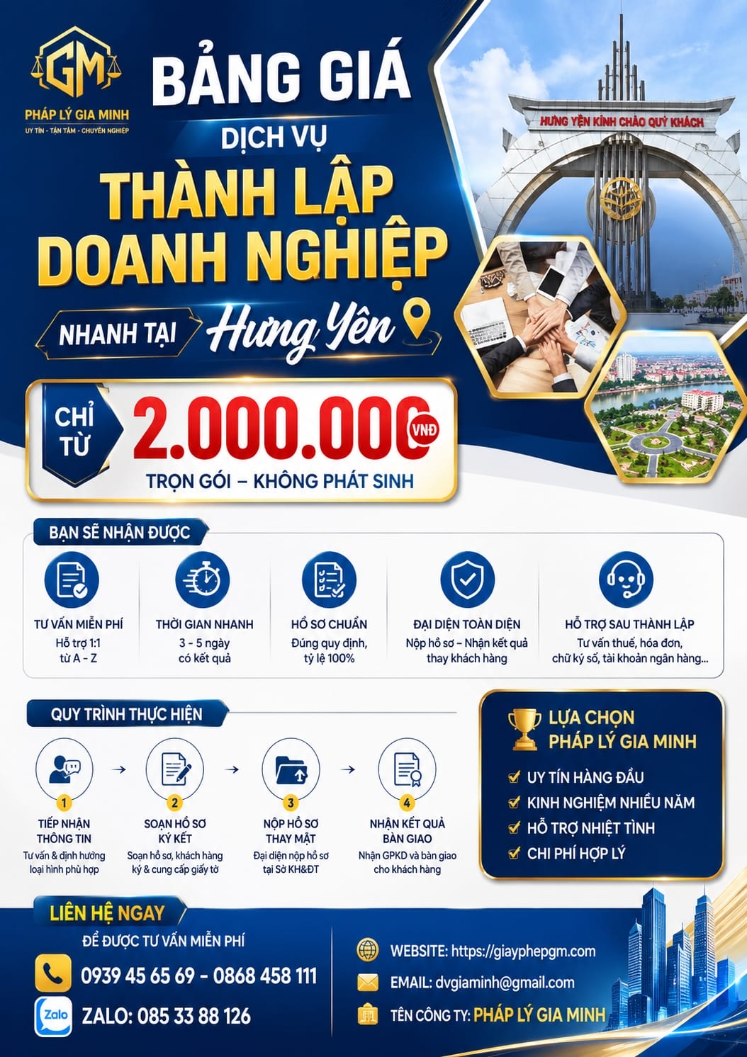 Chi phí thành lập công ty nhà hàng mới nhất