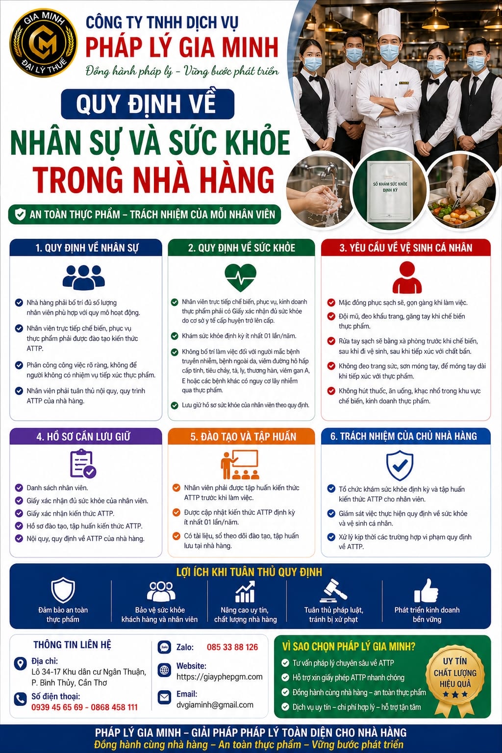 Giấy phép cần có khi mở nhà hàng ăn uống