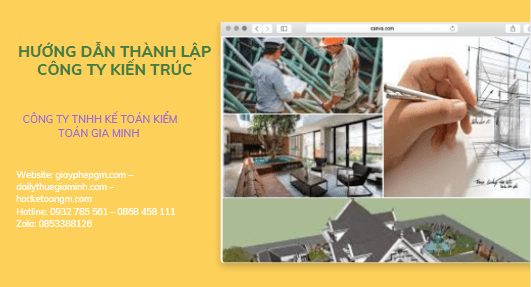 Đăng ký thành lập công ty kiến trúc