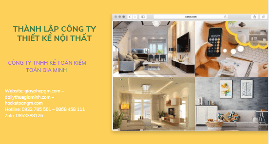 Thủ tục thành lập công ty thiết kế nội thất 4 Đăng ký thành lập công ty thiết kế nội thất