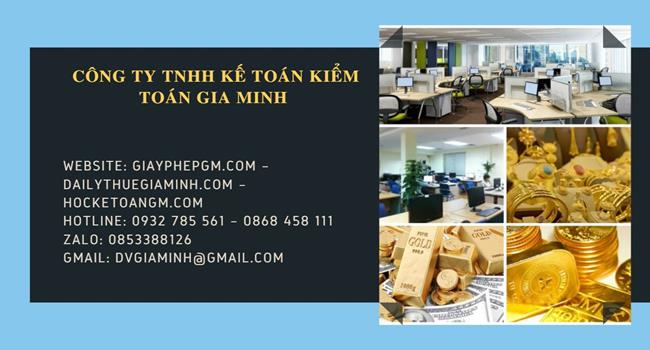  Thủ tục thành lập công ty vàng bạc tại Huyện Đông Anh 